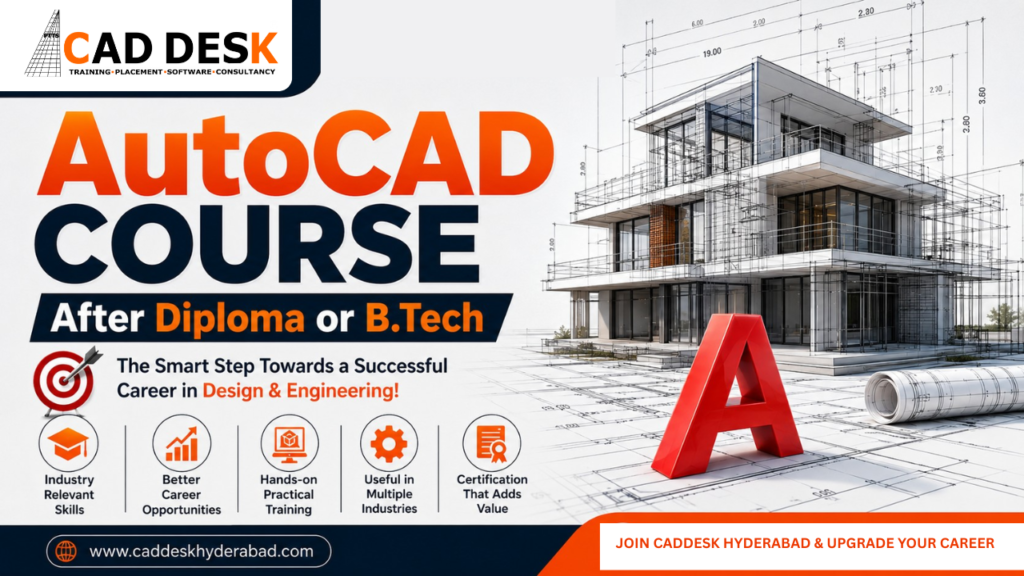 AutoCAD Course After Diploma or B.Tech