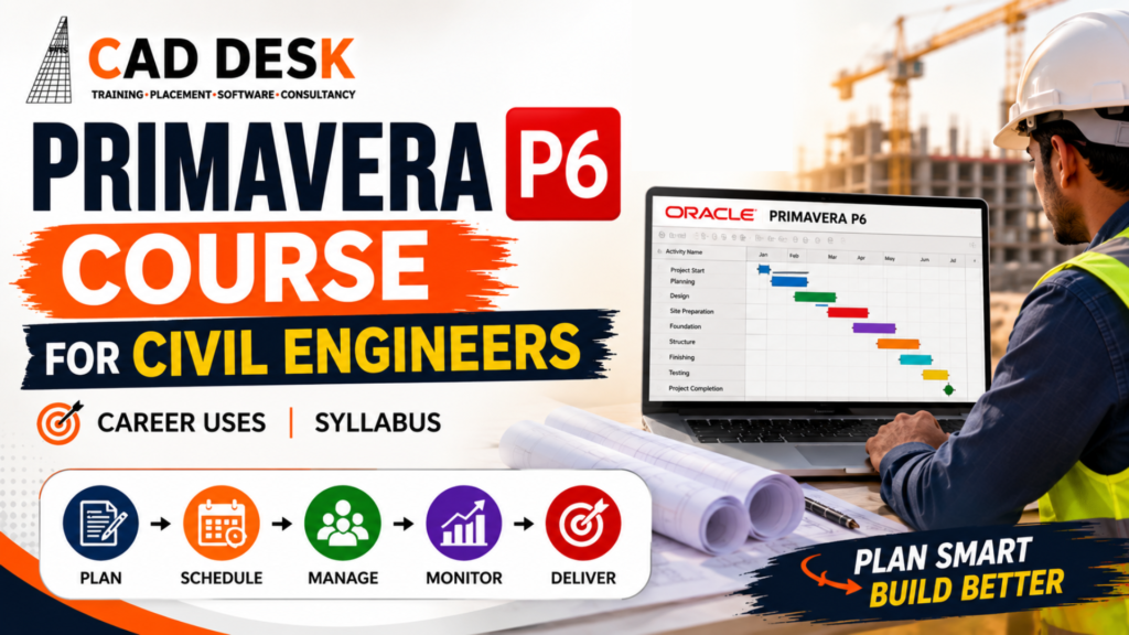 Primavera P6 Course for Civil Engineers: Career Uses and Syllabus