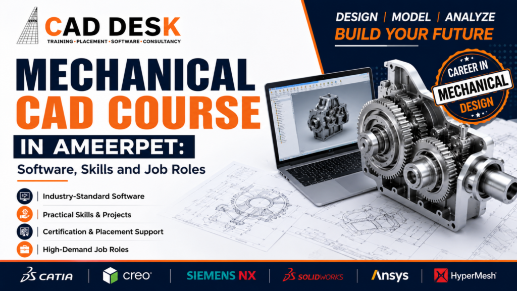 Mechanical Cad Course in Ameerpet
