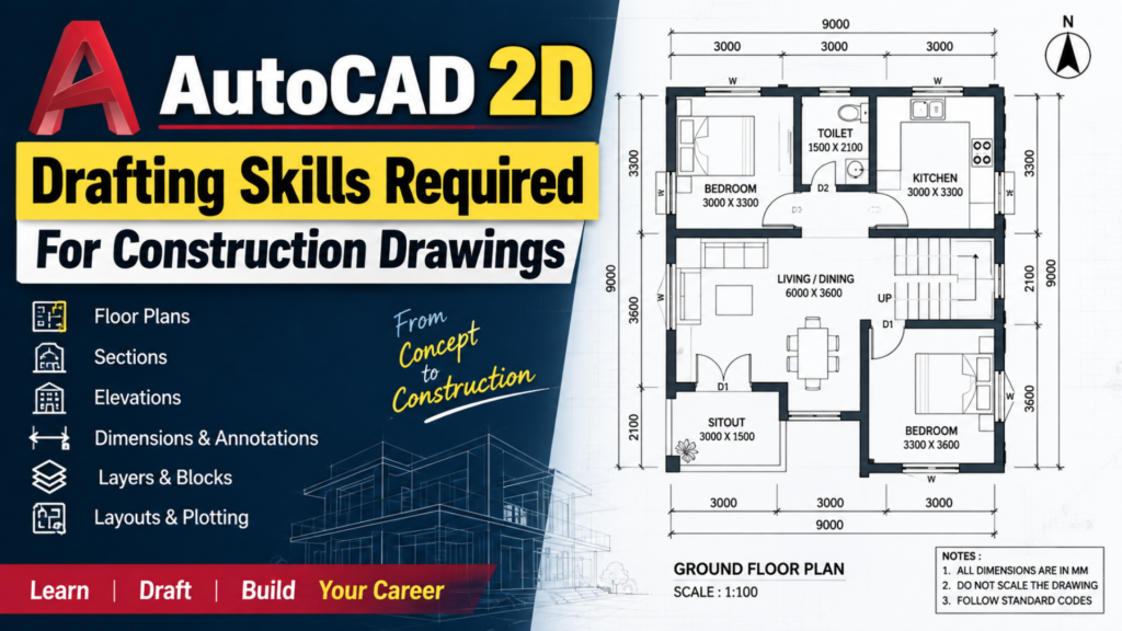 AutoCAD 2d Drafting Course in Hyderabad
